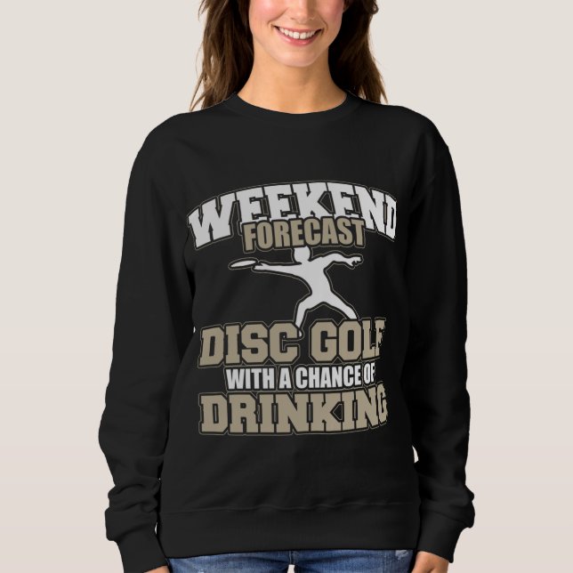 Camiseta Bebendo de Golf de Disco (Frente)