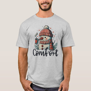 Camiseta Bebendo de Neve Cacau - Engraçado