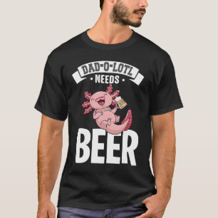 Camiseta Bebendo do Pai o dia de os pais 3 da tampa frontal