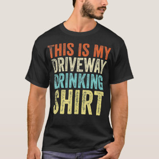 Camiseta Bebendo Engraçado Do Drinker De Estilo Vintage