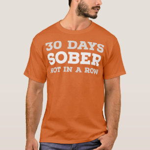 CAMISETA BEBENDO HUMOR 30 DIAS SOBER
