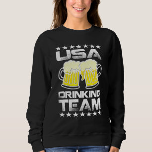 Camiseta Bebendo Incrível Equipe De Bebendo Dos Eua Para Me