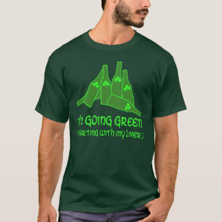 Camiseta Bebendo irlandês