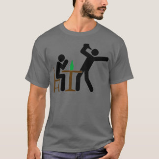 Camiseta Bebendo masculino
