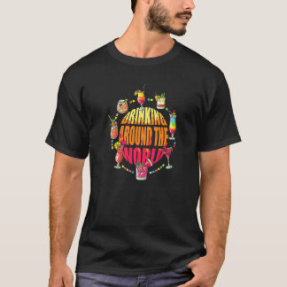 Camiseta Bebendo Mundial de Volta ao Mundo 2