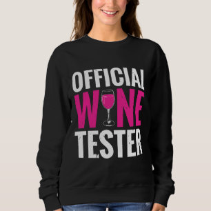 Camiseta Bebendo Oficial De Vinho De Vinho Vermelho Provan