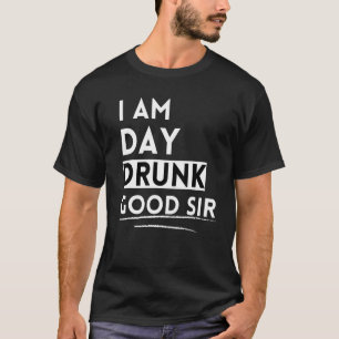 Camiseta Bebendo Vinho Eu Sou O Bebado Do Dia Bom Senhor
