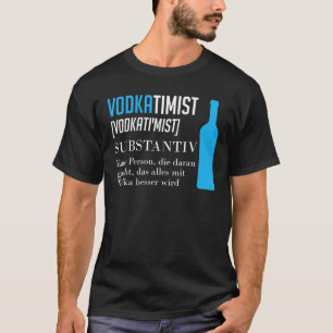 Camiseta Bebendo Vodka Definition