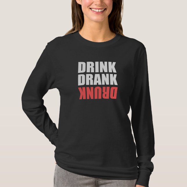 Camiseta Beber Bebado (Frente)