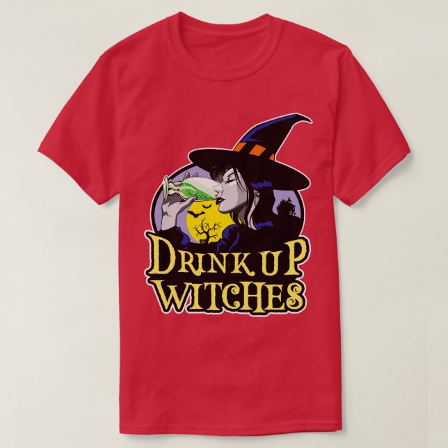 Camiseta Beber Bruxas (Frente do Design)