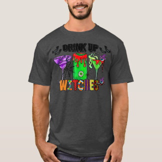 Camiseta Beber Bruxas Hippie Halloween, Vinhos Tric