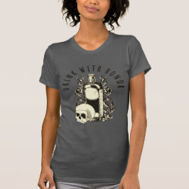 Camiseta Beber Com Honra Caveira