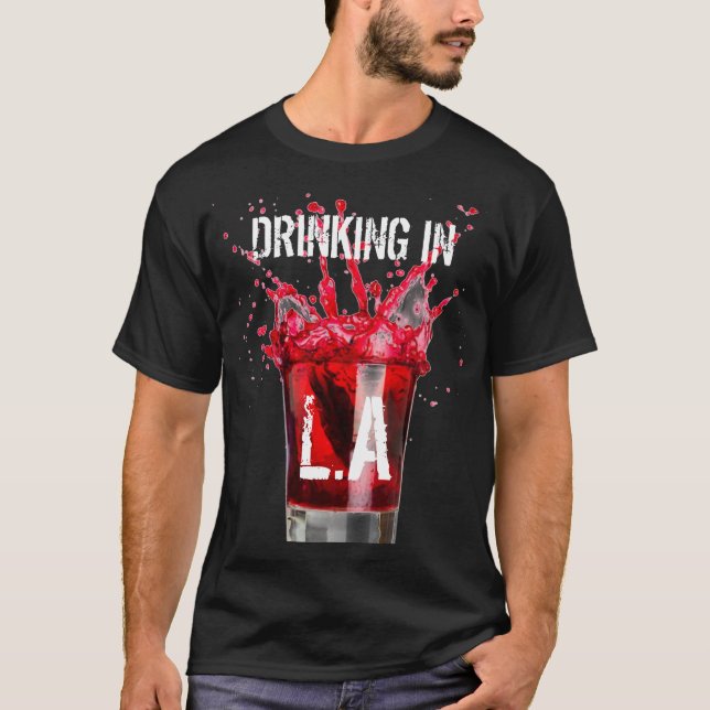 CAMISETA BEBER EM L.A. (Frente)