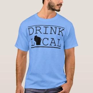 Camiseta Beber Local Wisconsin