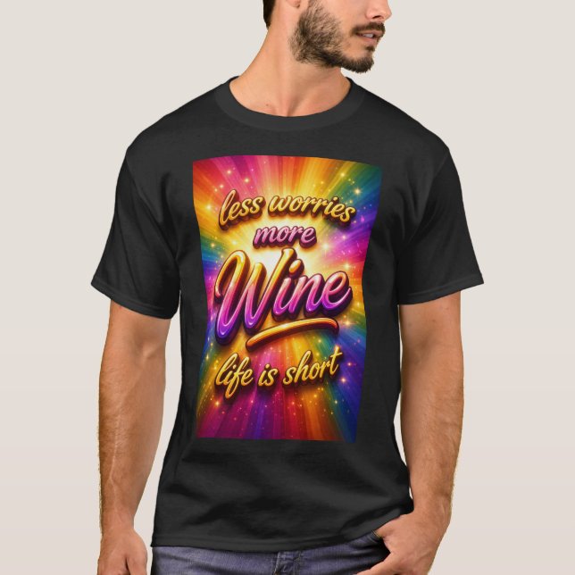 Camiseta Beber Vinho (Frente)