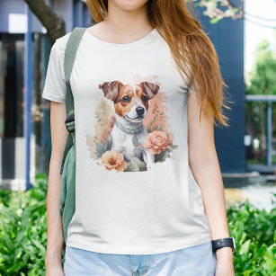Camiseta Bebês-Cons   Cute Jack Russel Terrier Puppy