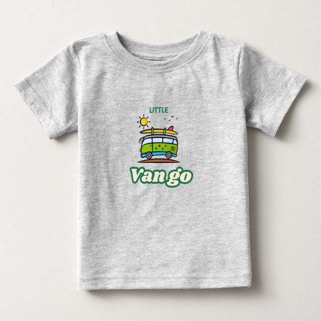 Camiseta Bebês/criança divertida (Frente)