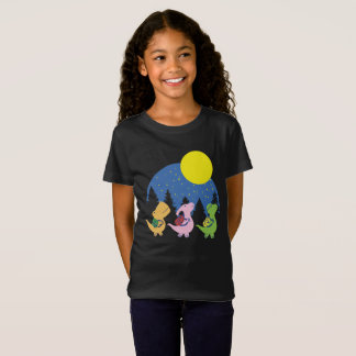 Camiseta Bebês Dinossauros de Volta à Escola