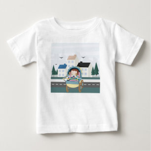 Camiseta Bebês e pombos