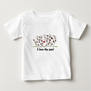 Camiseta Bebês Leopardo