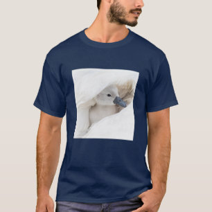 Camiseta Bebês Mais Pobres Bebê-Mute Swan