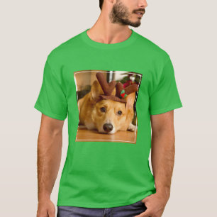 Camiseta Bebês Mais Pobres Berna de Natal de Corgi