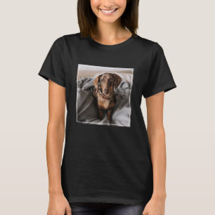 Camiseta Bebês Mais Pobres   Dachshund De Chocolate