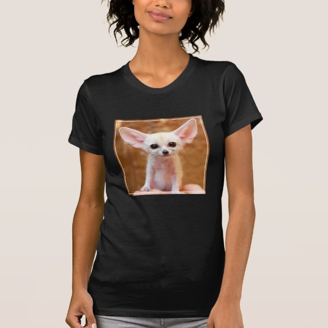 Camiseta Bebês Mais Pobres | Fennec Fox (Frente)