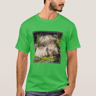 Camiseta Bebês Mais Pobres Kits De Raposa Vermelha Para B
