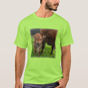 Camiseta Bebês Mais Pobres   Vaca e vitelo