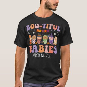 Camiseta Bebês Maravilhosos Enfermeira UTI Neonatal Hallowe