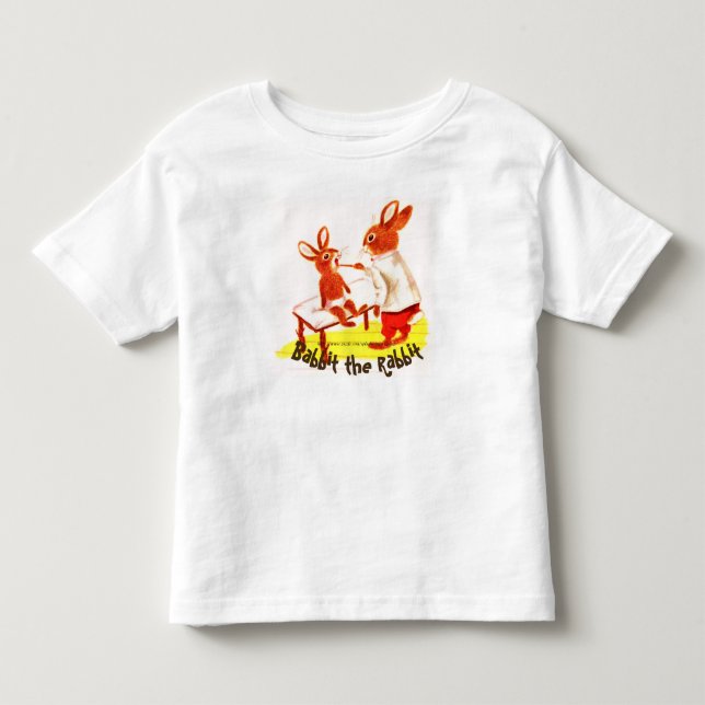 Camiseta "Bebês, o Coelho" (Frente)