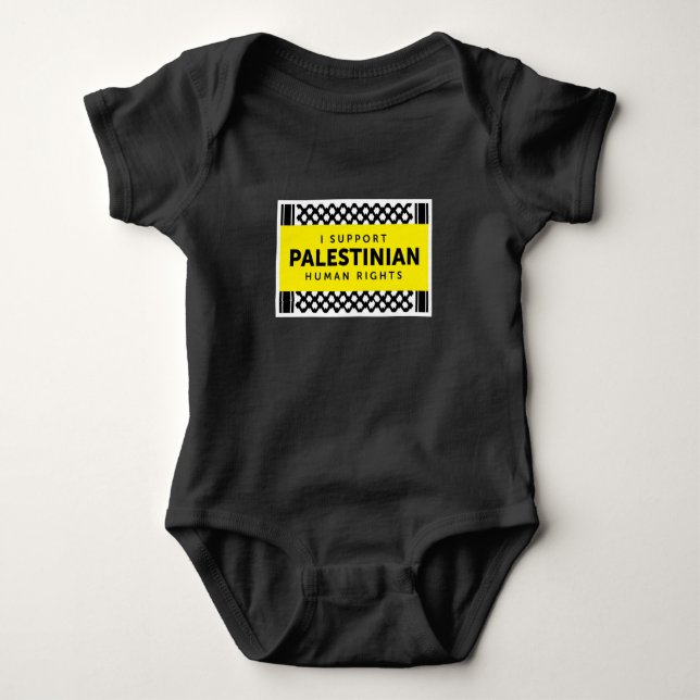 Camiseta Bebês para o Jumpsuit de justiça (Frente)