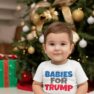 CAMISETA BEBÊS PARA TRUMP