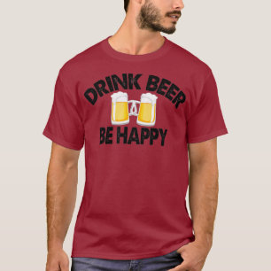 Camiseta Bebida Artesanato Bebida Seja Feliz Fresca De Bebe