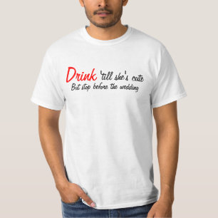 Camiseta Bebida 'até que for bonito