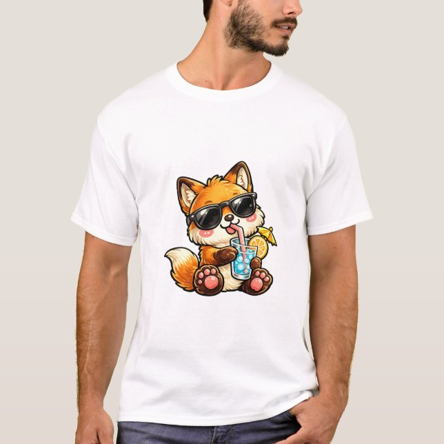 Camiseta Bebida da Raposa Legal (Frente)