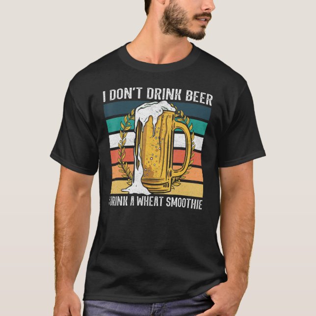 Camiseta Bebida de cerveja com suor de trigo (Frente)
