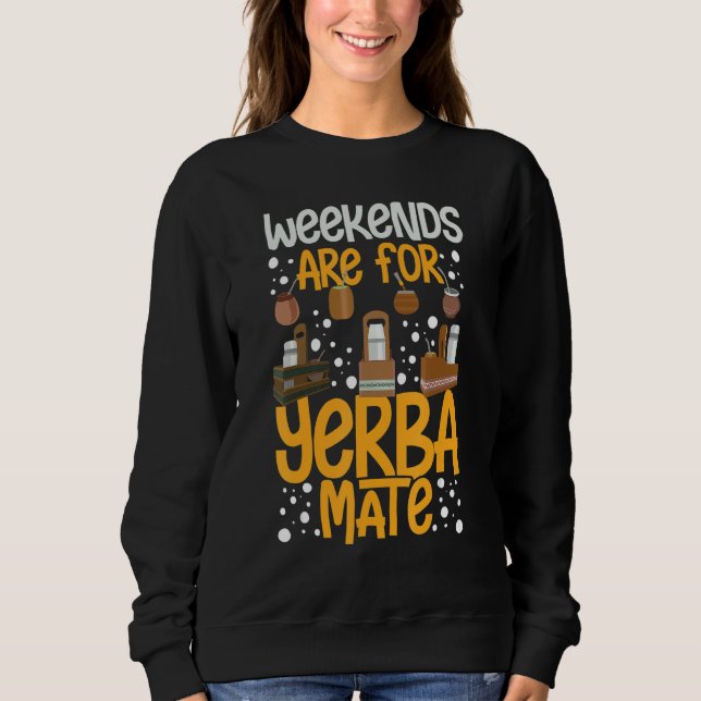 Camiseta Bebida de Chá de Folhas de Yerba Mate Argentina Pó (Frente)