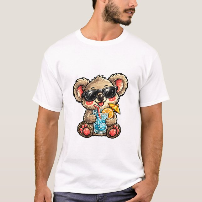 Camiseta Bebida do Koala Legal (Frente)