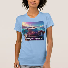 CAMISETA BEBIDA DOS DEUSES - CACAU
