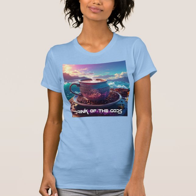 CAMISETA BEBIDA DOS DEUSES - CACAU (Frente)