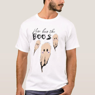 Camiseta Bebida Fantasma Festa de Halloween Boos V