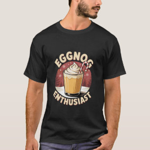 Camiseta Bebida Festiva de Feriado Entusiasta de Gemada