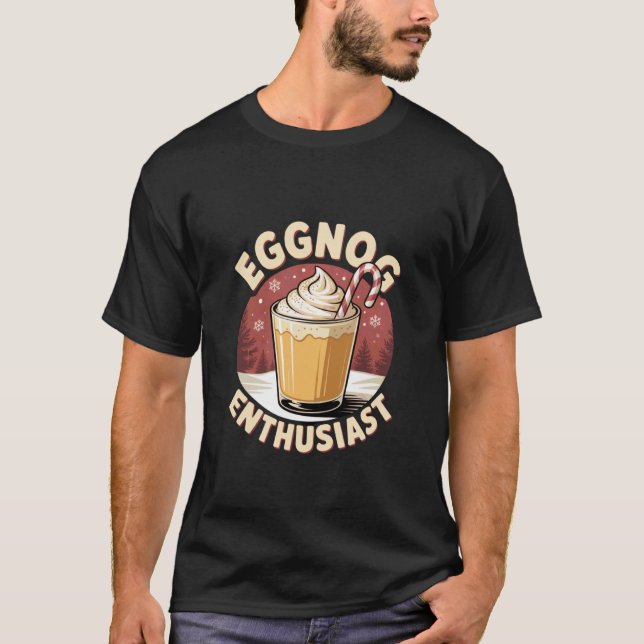 Camiseta Bebida Festiva de Feriado Entusiasta de Gemada (Frente)
