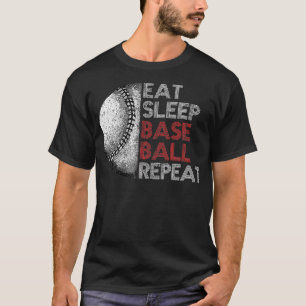 Camiseta Bebida Gentil Dormindo Baseball Repete Vintage Fun