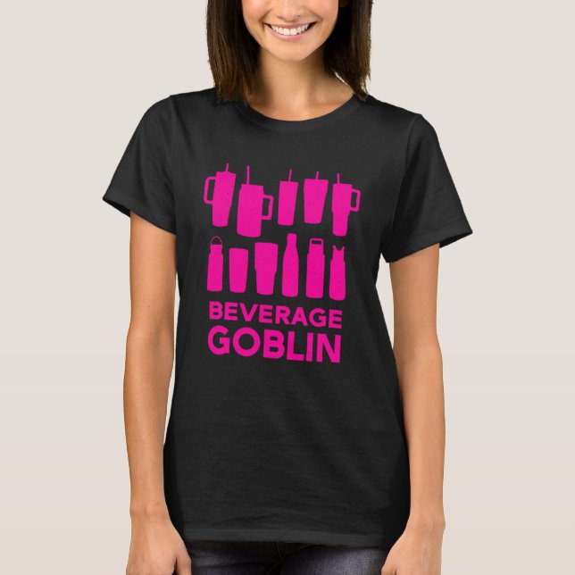 Camiseta Bebida Goblin Contentor de Hidratação de Enxofre (Frente)