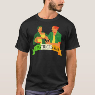 Camiseta Bebida Irlandesa De Amigo De Dia de São Patrício P
