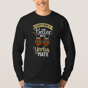 Camiseta Bebida Mate Chá Folhas Argentina Pó Xícara