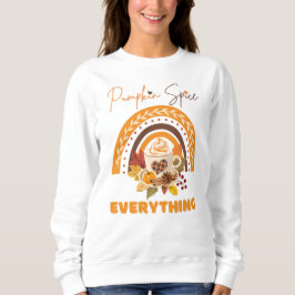 Camiseta Bebida Moderna de Outono com Tudo de Tempero de Ab